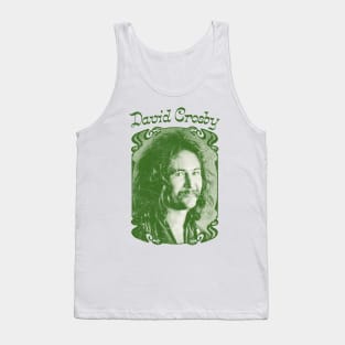 David Crosby // Vintage Style Retro Fan Art Tank Top